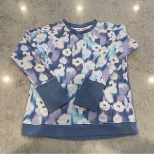Lightweight Floral Sweatshirt - Size M